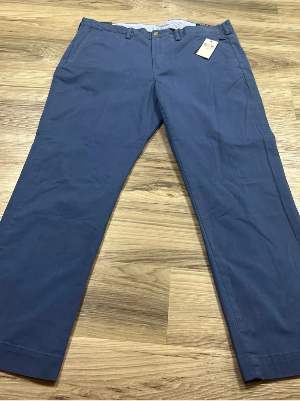 Polo Ralph Lauren Bedford Stretch Straight Fit Chino Pant Blue Men’s 36x30 $115